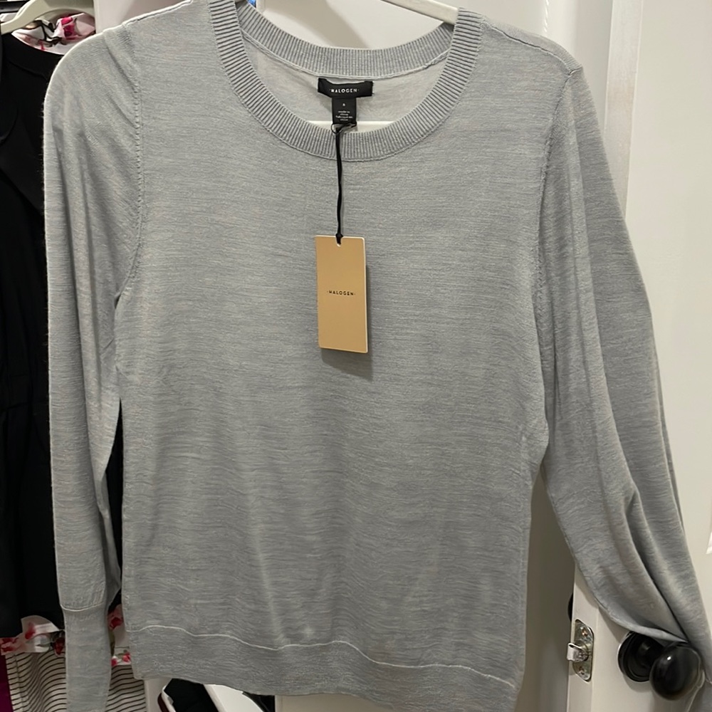 NWT Halogen Gray Sweater